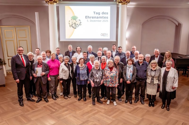 Stadt Gera vergibt Ehrenbriefe des Sports